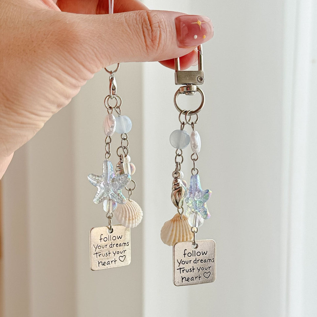 Seashell Starfish Charm Phone Strap - view 1