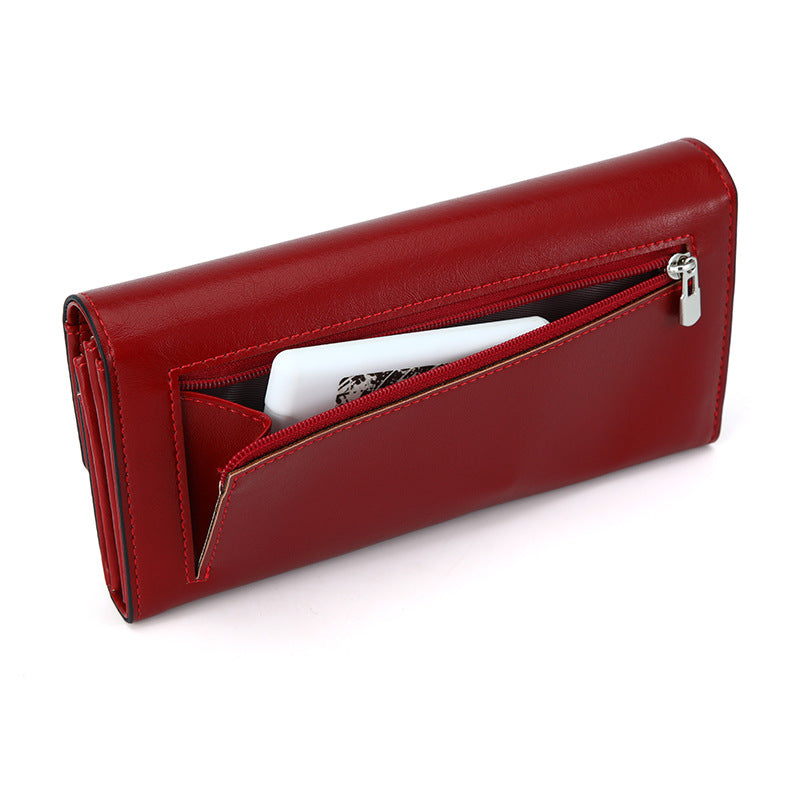 Envelope Flap Long Snap Wallet - view 3