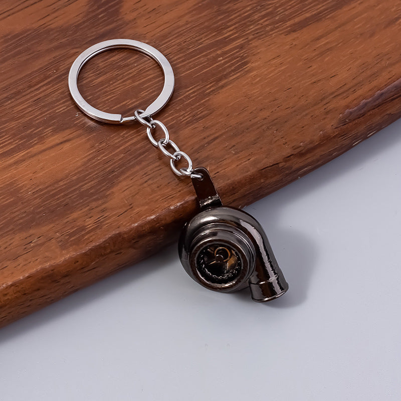 Metal Turbo Charger Keyring Charm - Color_02