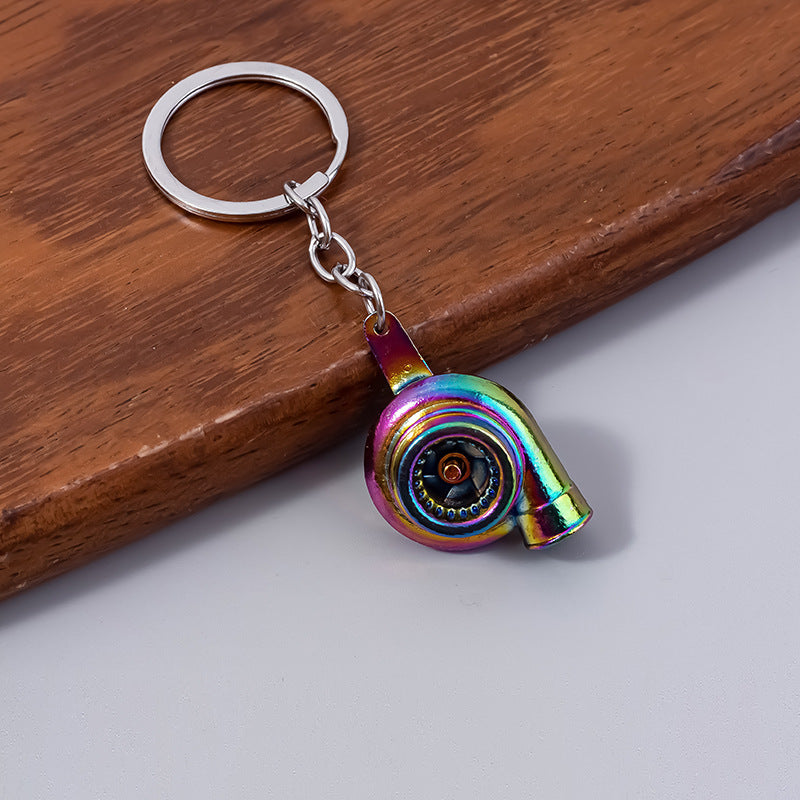 Metal Turbo Charger Keyring Charm - Color_06
