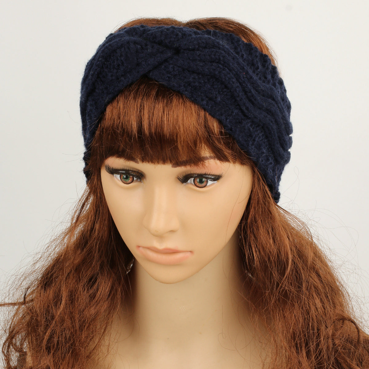 Wave Cable Knit Twist Headband - view 22