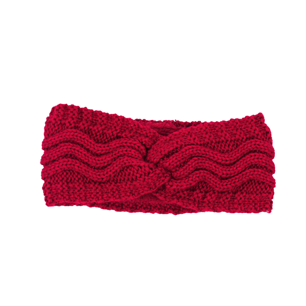 Wave Cable Knit Twist Headband - view 24