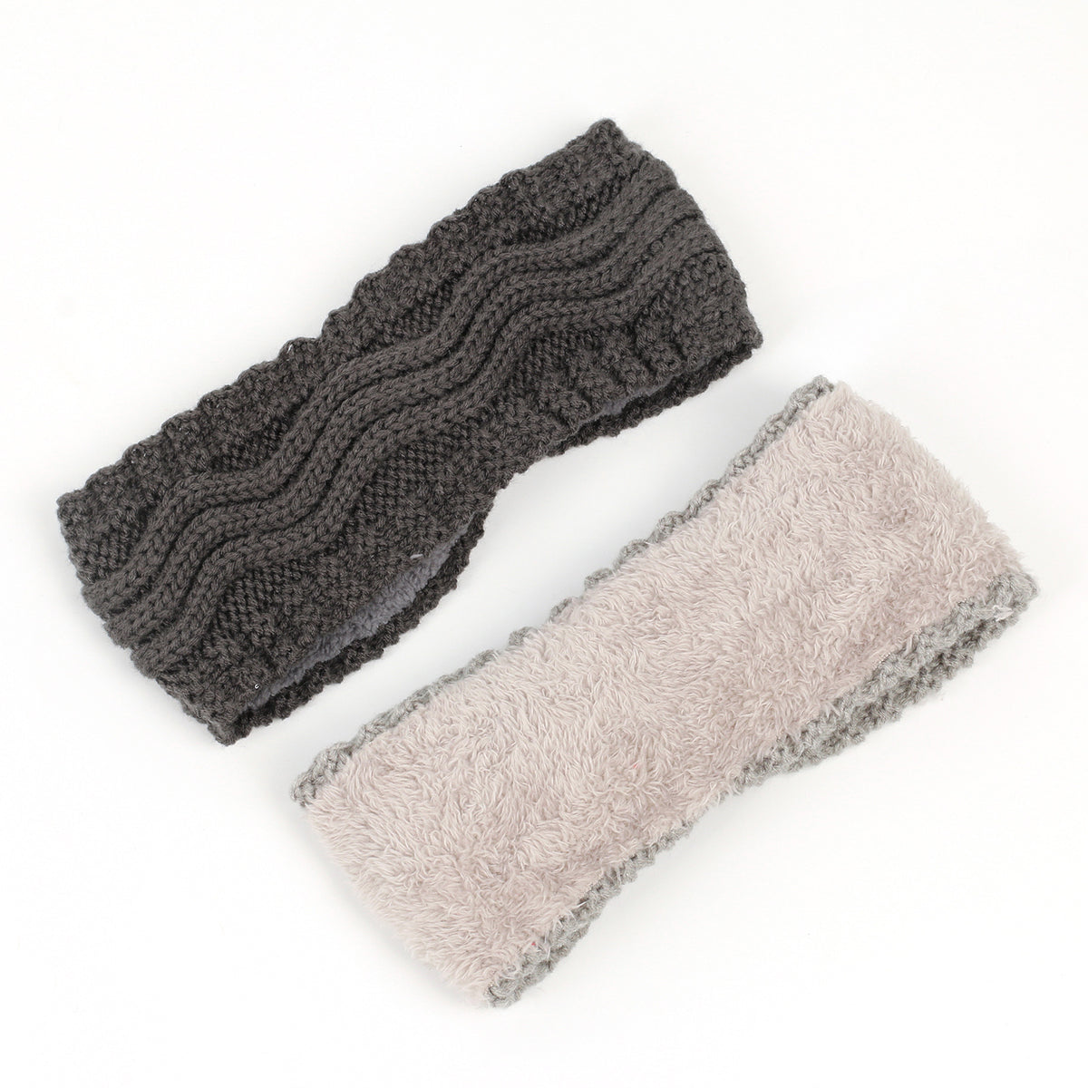 Wave Cable Knit Twist Headband - view 9