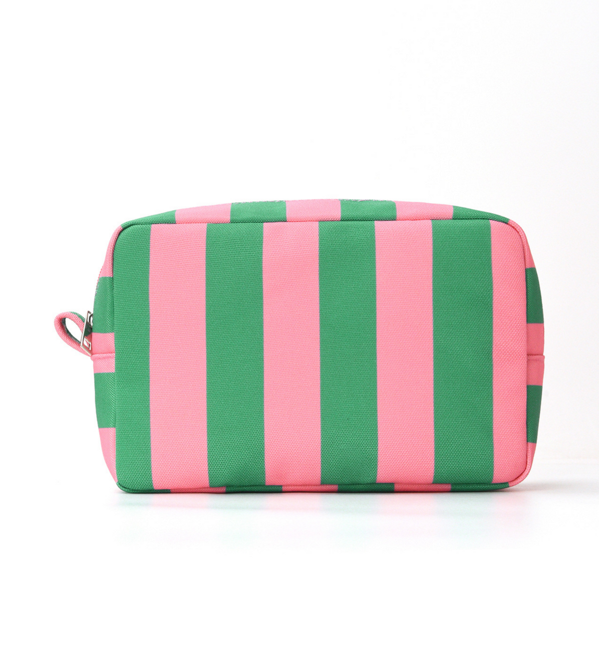 Bold Stripe Corduroy Boxy Cosmetic Pouch - GPink - 1