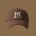 Vintage Letter Embroidered Baseball Cap - Color_1