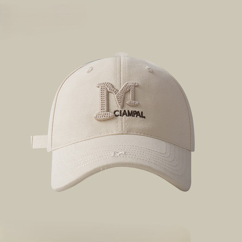Vintage Letter Embroidered Baseball Cap - Color_2