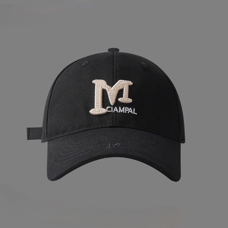 Vintage Letter Embroidered Baseball Cap - Color_3