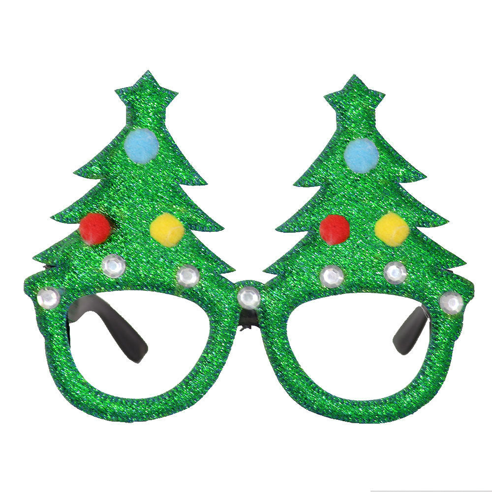Glitter Novelty Holiday Party Glasses - NO_11