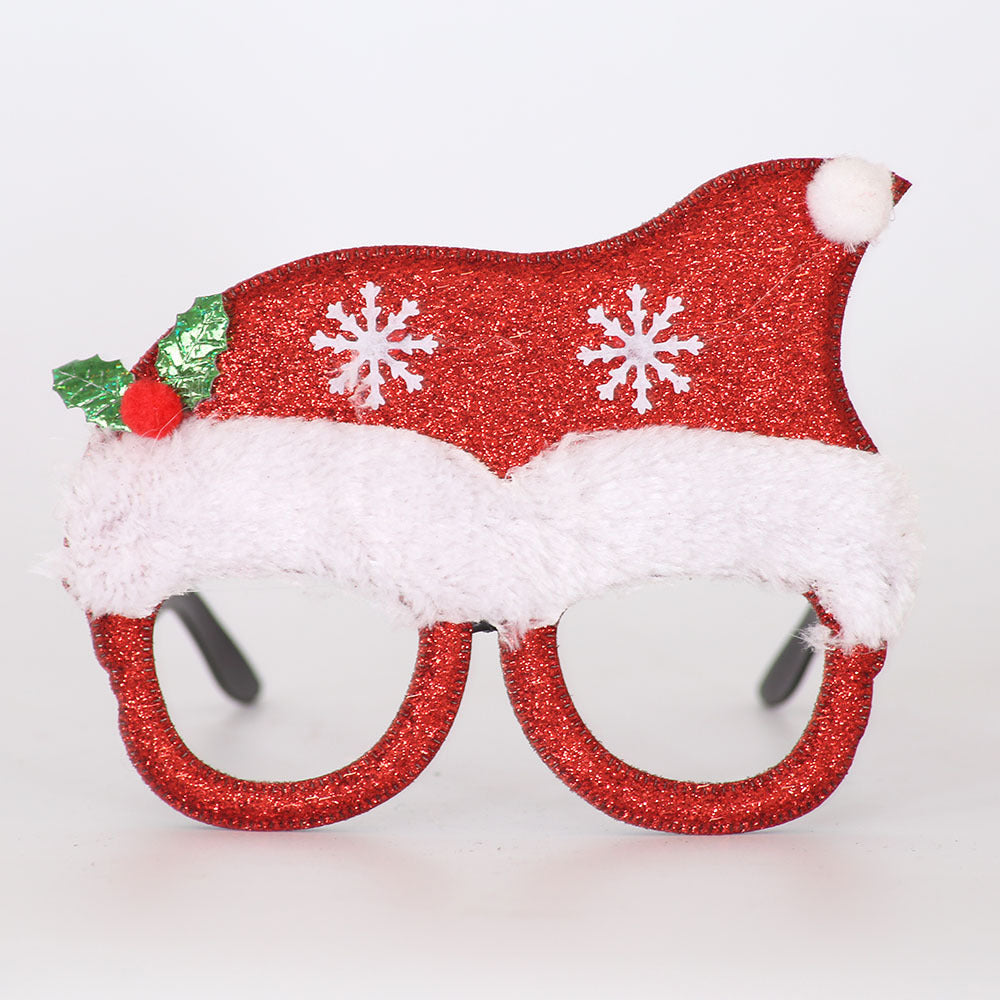 Glitter Novelty Holiday Party Glasses - NO_12