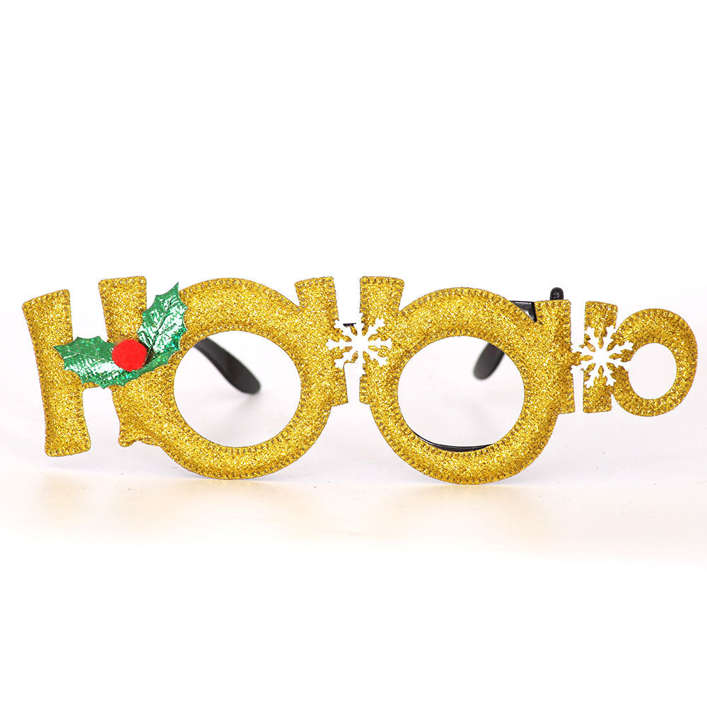 Glitter Novelty Holiday Party Glasses - NO_15