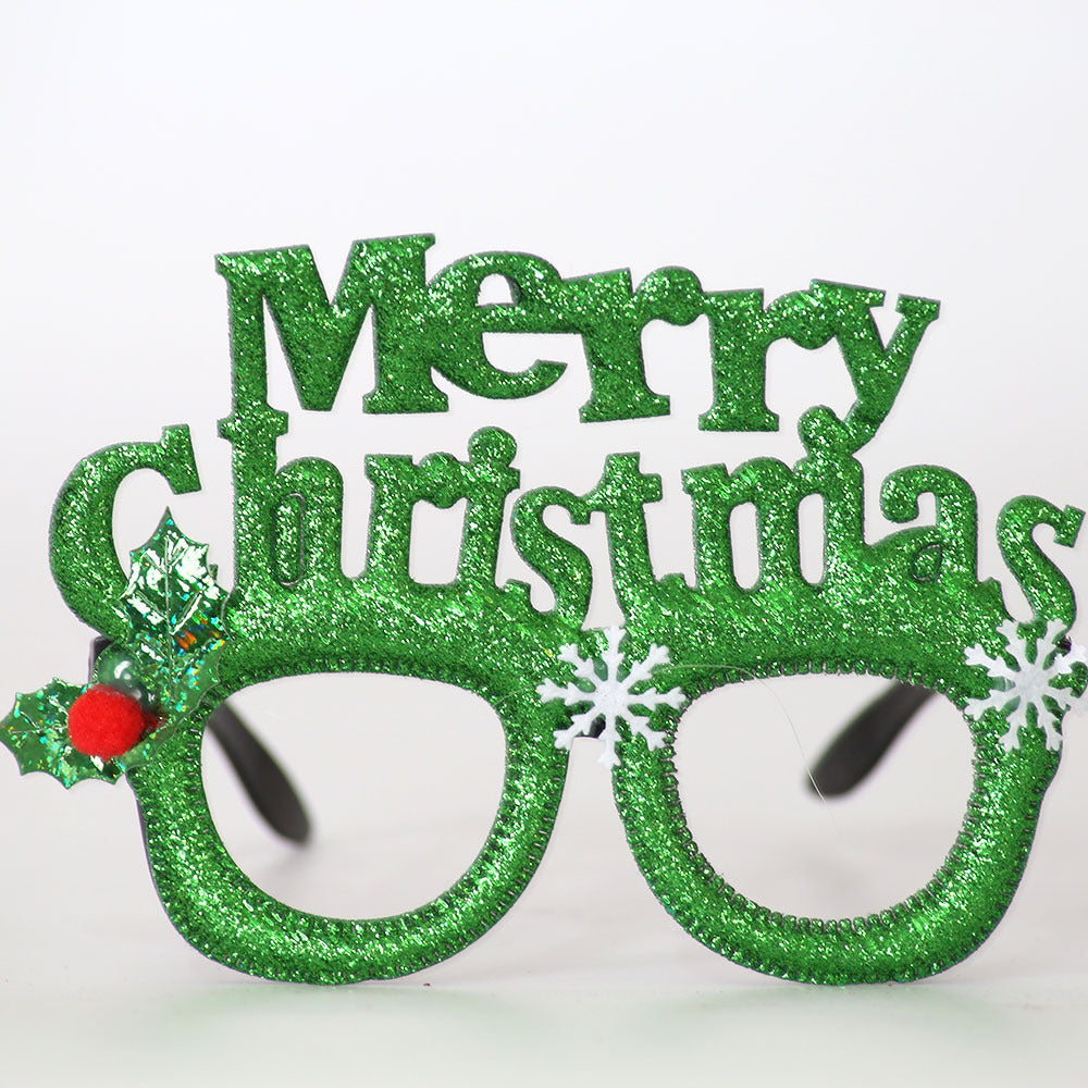 Glitter Novelty Holiday Party Glasses - NO_17