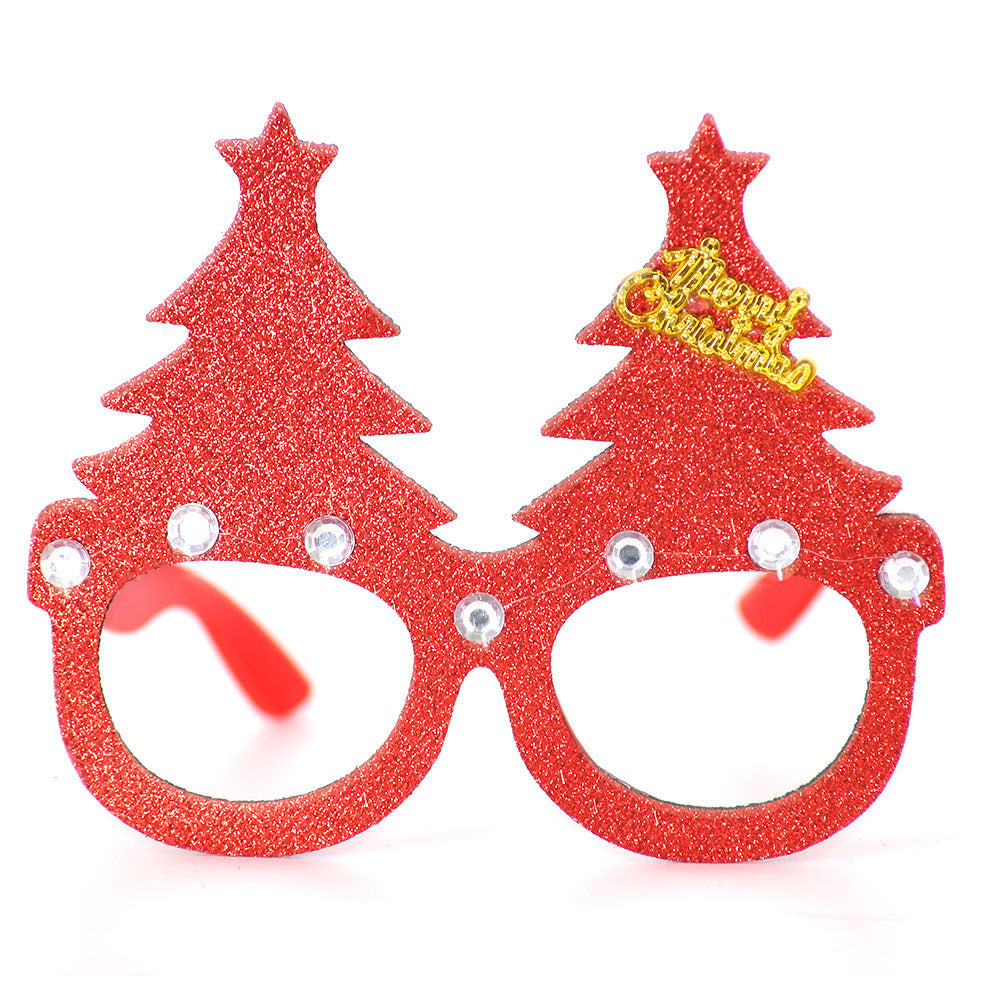 Glitter Novelty Holiday Party Glasses - NO_28