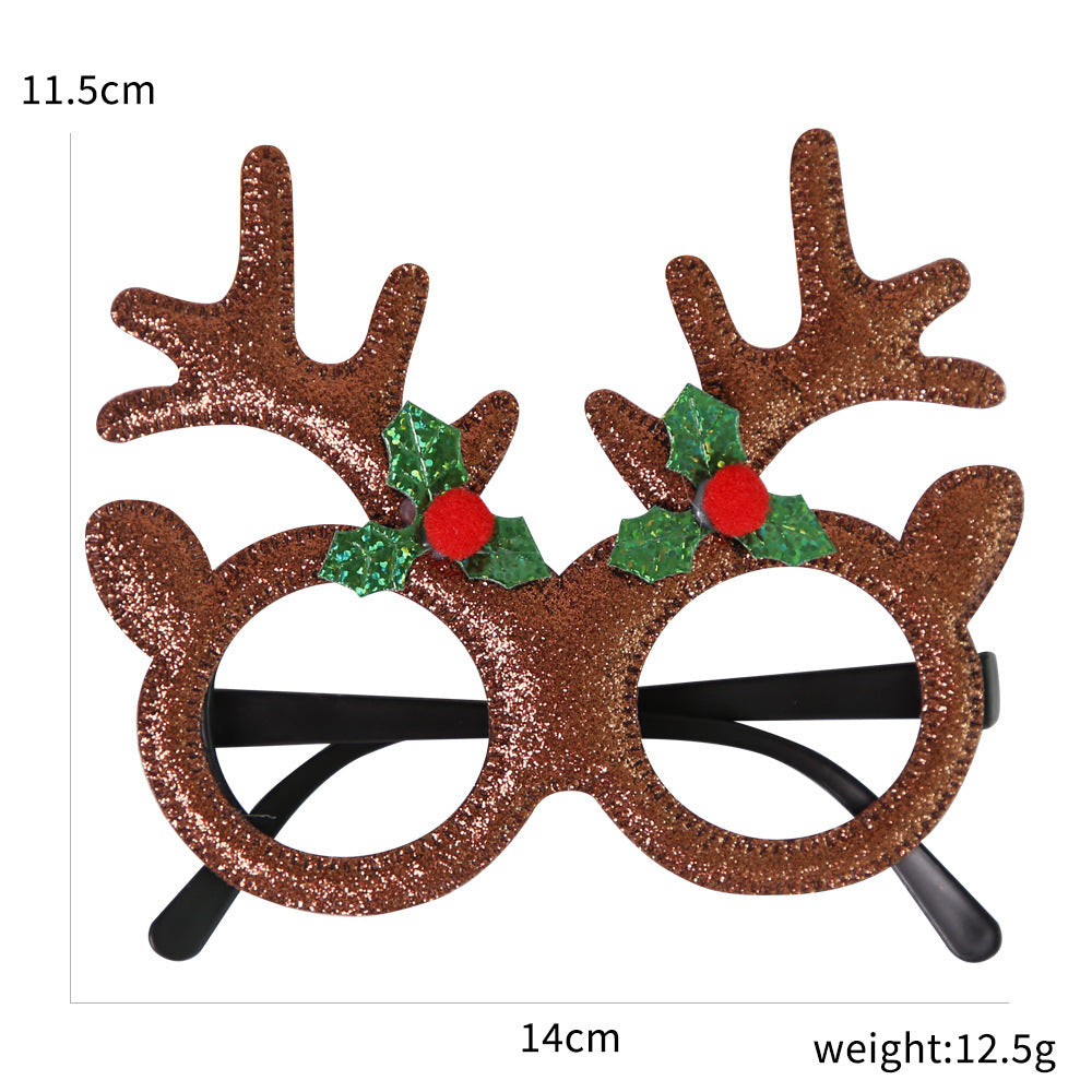Glitter Novelty Holiday Party Glasses - NO_44