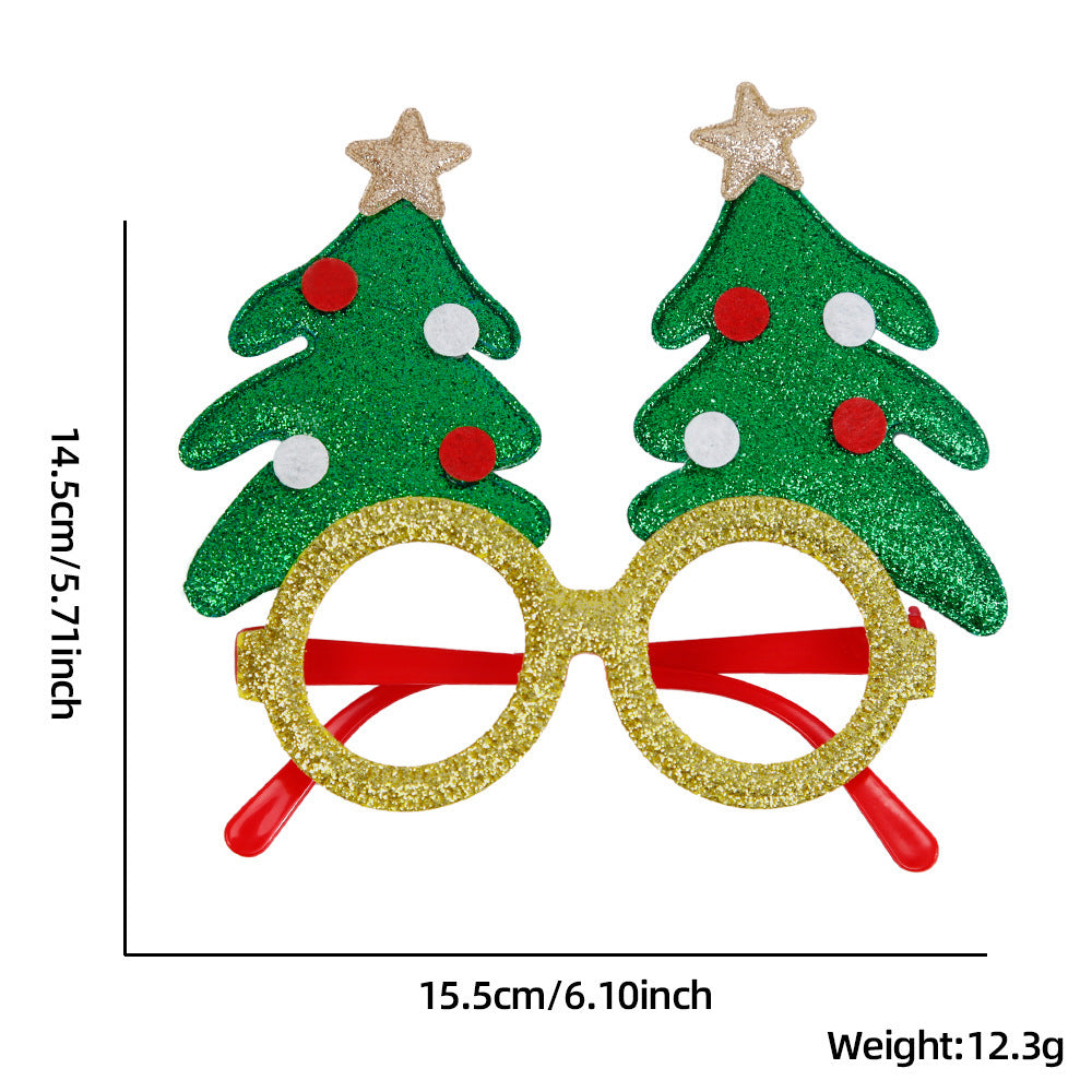 Glitter Novelty Holiday Party Glasses - NO_46