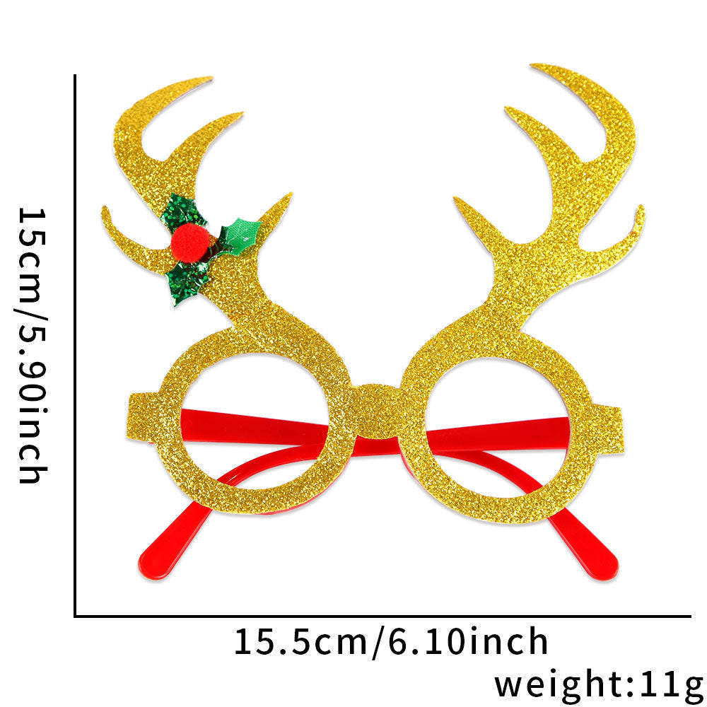 Glitter Novelty Holiday Party Glasses - NO_50