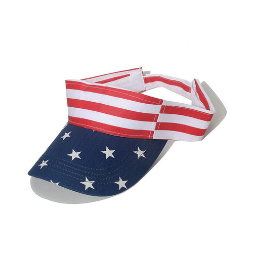 Americana Stars & Stripes Adjustable Sun Visor - Stars & Stripes